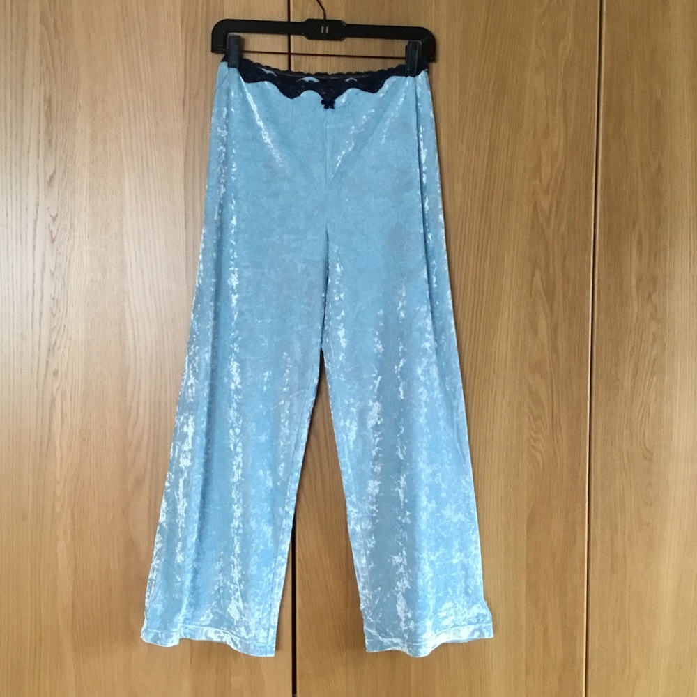 Victoria’s Secret Crushed Velvet Pajama Pants